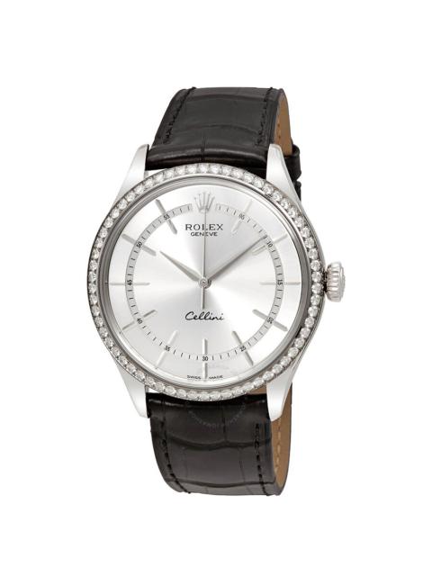 ROLEX Rolex Cellini Automatic Rhodium Dial Men's Watch 50709SSBKL