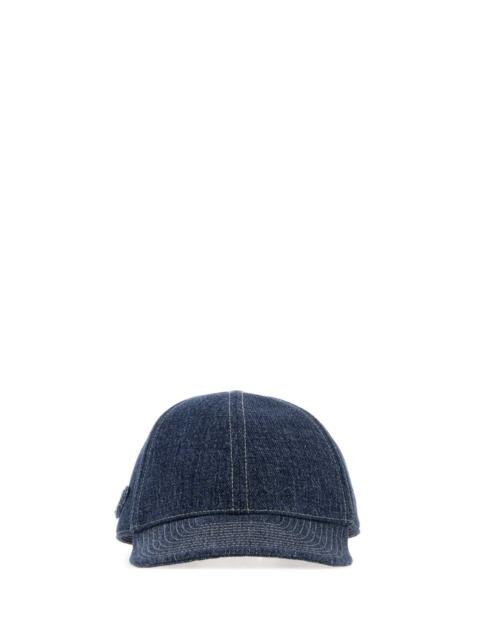 Prada Prada Men Denim Baseball Cap