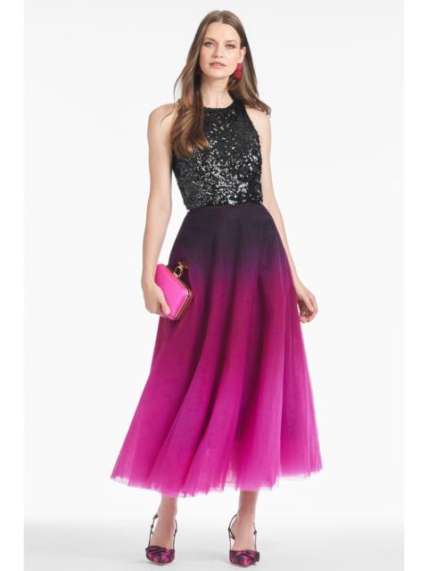 SACHIN & BABI Maxine Skirt - Plum Ombre