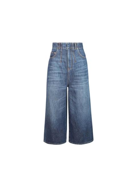 Dior Dior Wide-Leg Denim Jeans Women