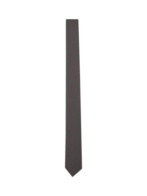 GUCCI Gucci Men Brown Crepe-Effect Fabric Slim Tie