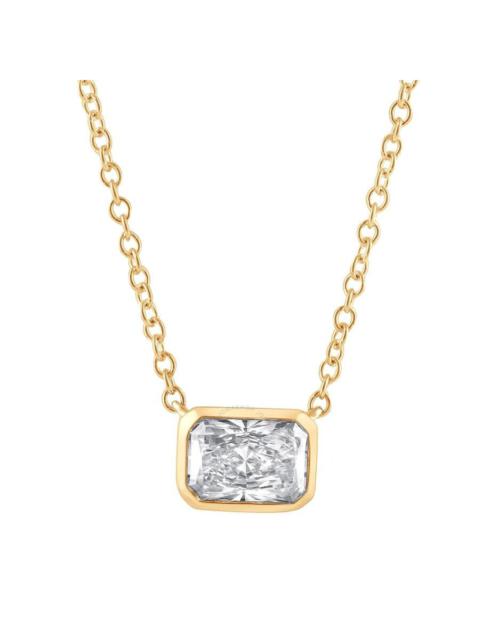 Brilliant Diamond - Brilliant Diamond 14KT Yellow Gold 0.60 Carat Lab Grown Diamond Pendant Necklace for Women