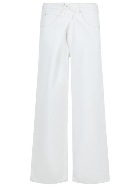 AGOLDE Agolde VANA White Cotton Jeans Women