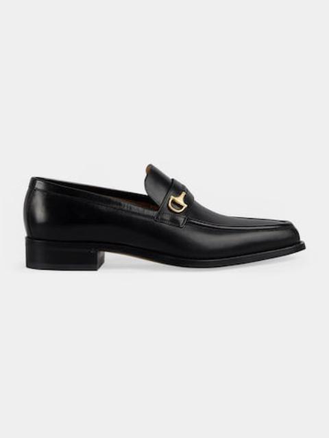 GUCCI Gucci Half Horsebit Leather Loafers