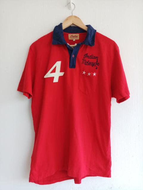 Other Designers Vintage - INDIANA MOTORCYCLE THE IRON HORSE THOMSON RACE WAY SHIRT