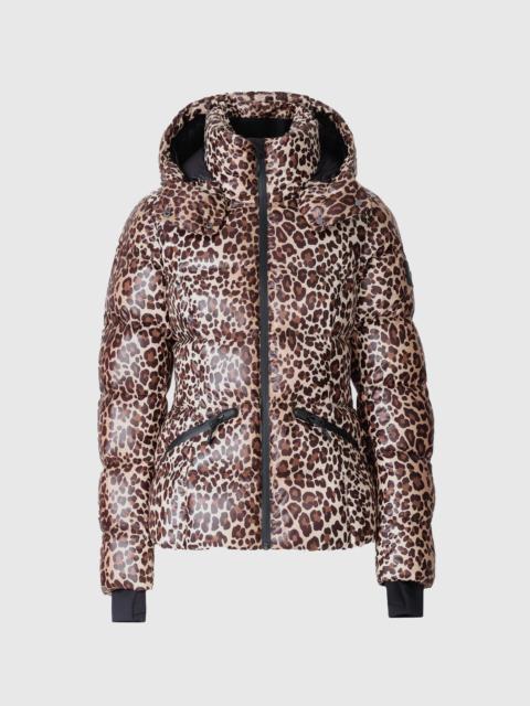MACKAGE CHERYL-A Down Ski Jacket in Animal-Print