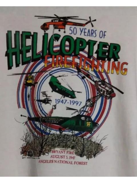 Other Designers Vintage 1990s Helicopter FIREFIGHTING