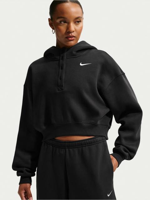 Nike Nike Sportswear Phoenix Fleece Women's Oversized Cropped Henley Hoodie
