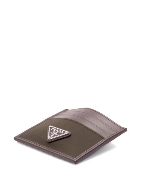 Prada Prada Men Re-Nylon And Leather Card Case