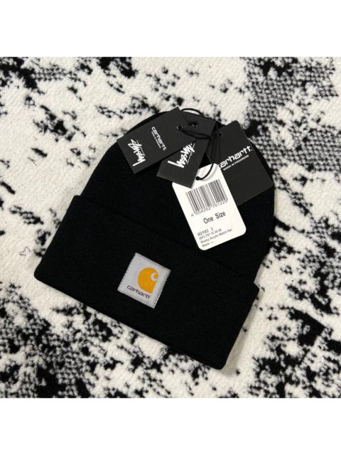 RARE 2015 STUSSY CARHARTT ACRYLIC WATCH BEANIE HAT