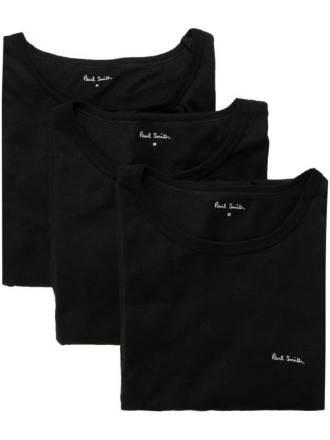 Paul Smith Paul Smith Men Logo Cotton T-Shirt - 3Pack