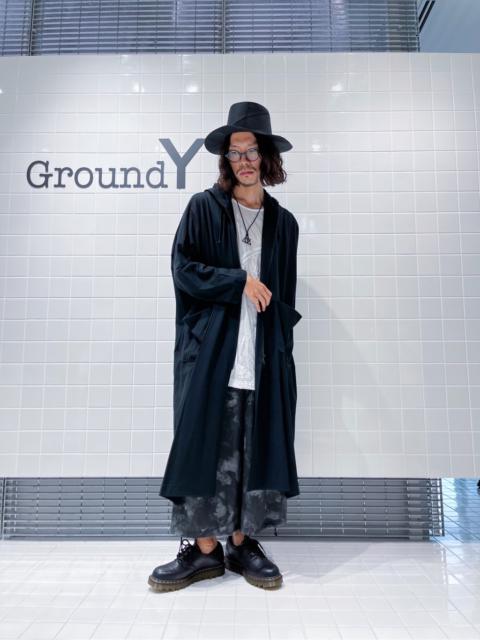 Yohji Yamamoto Y’s RAYON TWILL CURVED SLEEVES P COAT