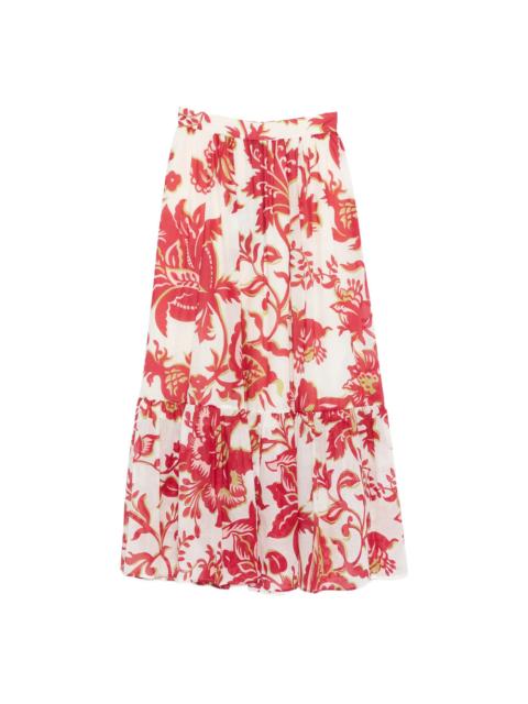 Etro Skirts White, Red