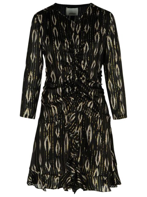 Isabel Marant Isabel Marant OCTAVIA Black Silk Dress