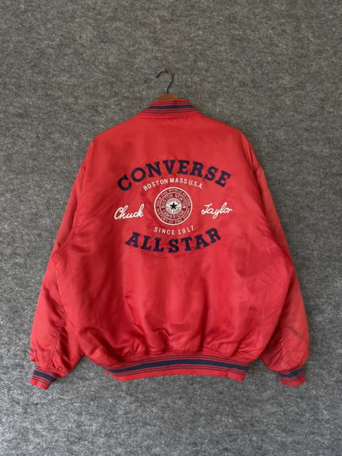 Other Designers Vintage - VINTAGE EMBROIDERED CONVERSE BOMBER JACKET