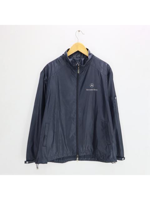 Other Designers Vintage 90s MERCEDES-BENZ Lightweight Windbreaker Track Jacket Size Large