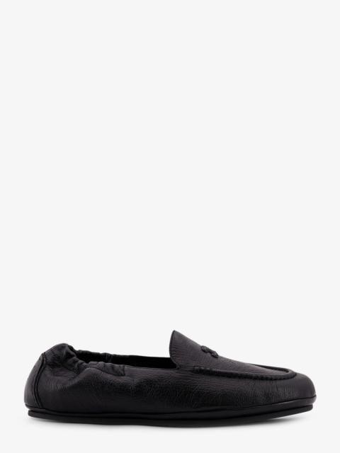 CELINE Celine Men Adam Leather Slip-On Loafers