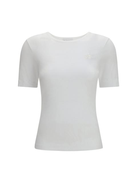 GANNI Ganni Ribbed Cotton T-shirt