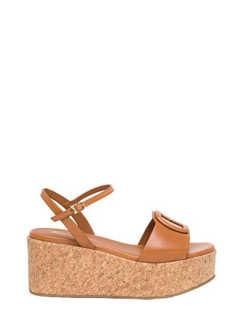 Santoni Santoni Women's wedge in Light Brown at Nordstrom