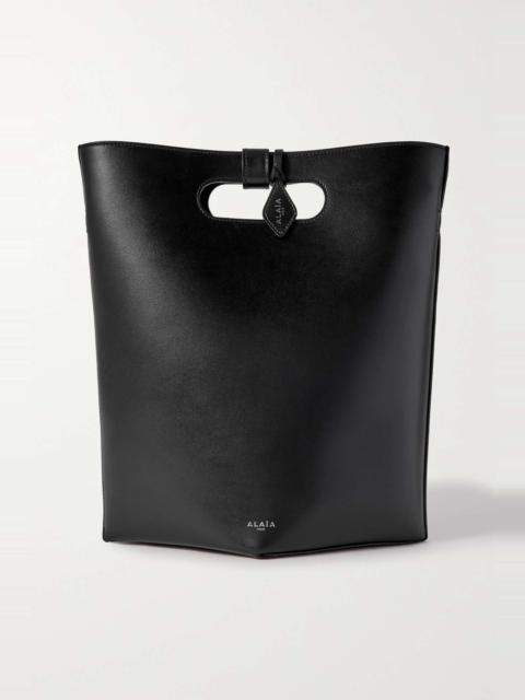 Leather tote