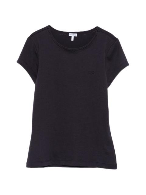 Loewe Loewe Women Logo Cotton T-Shirt