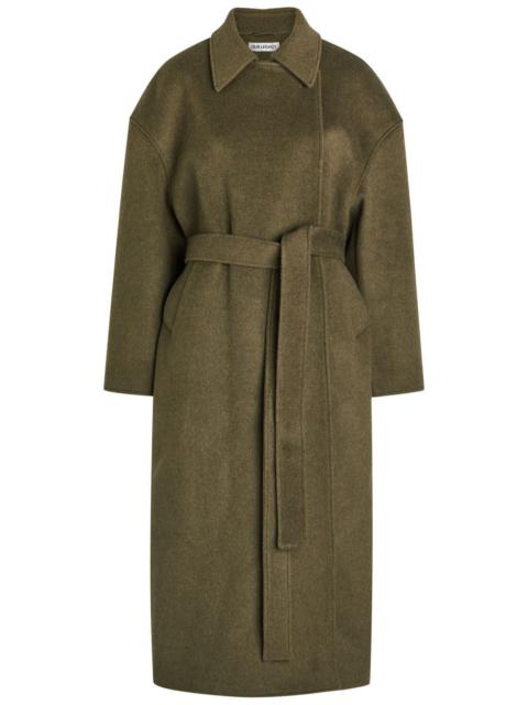 Our Legacy Our Legacy Court Belted Wool-blend Trench Coat