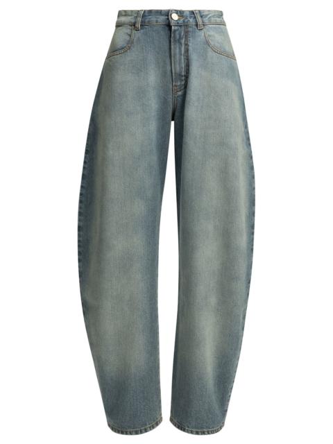Alaïa Alaïa Wide Leg Jeans