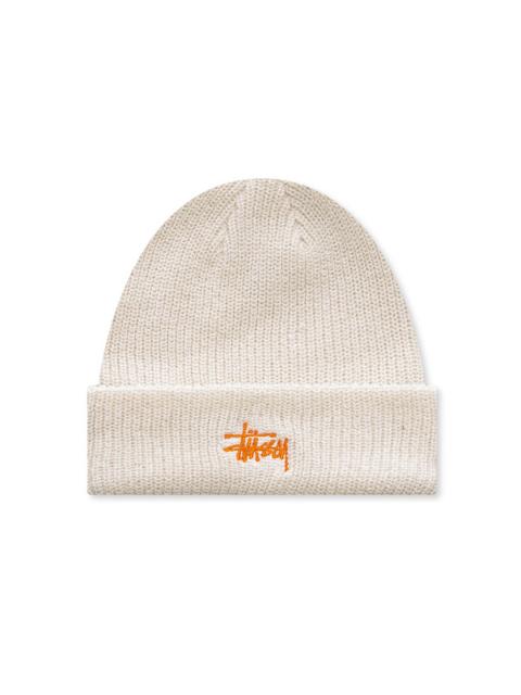 Stüssy BASIC CUFF BEANIE - CLOUD