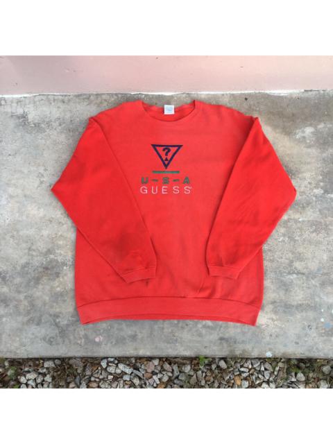 Other Designers Vintage Guess USA Faded Crewneck