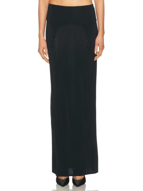 Jean Paul Gaultier Lingerie Garter Long Skirt