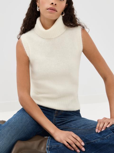 VERONICA BEARD Mazzy Brushed Cashmere Vest