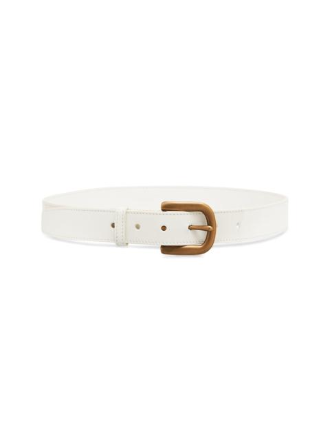 GABRIELA HEARST Sam Belt in White Leather