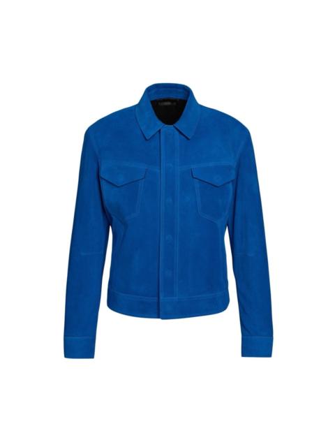 TOM FORD Tom Ford Suede Trucker Jacket in XXL