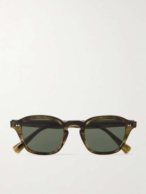 Eyles round-frame acetate sunglasses Green