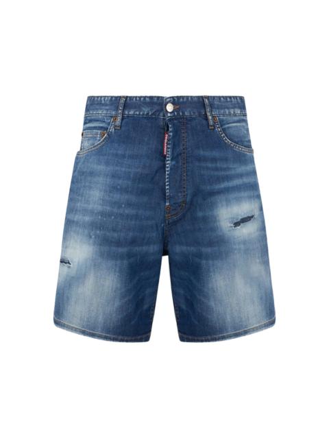 DSQUARED2 Dsquared2 Blue Shorts - Denim Shorts Men