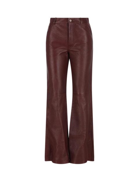 Chloé Chloe' Women Wide-Leg Flared Trousers