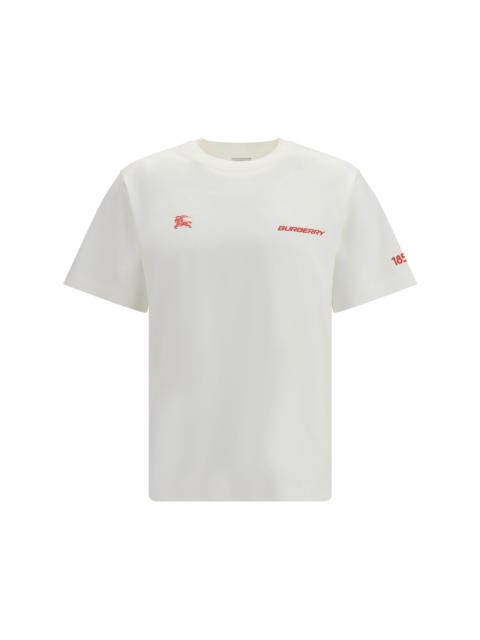 Burberry Burberry Cotton Graphic T-shirt Chalk