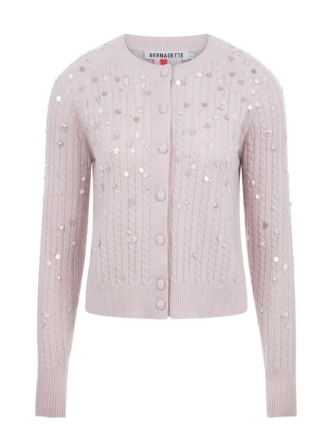 BERNADETTE Gilberte Embroidered Cardigan