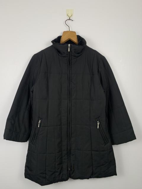 Other Designers Vintage Rudolph Valentino Sherpa Collar Puffer Jacket J0541