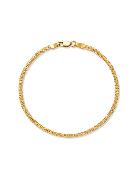 STONE AND STRAND Flat Arrow Chain Bracelet