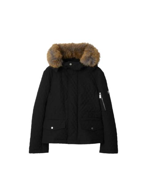 Burberry Burberry Womens Black Quilted Insulated Jacket