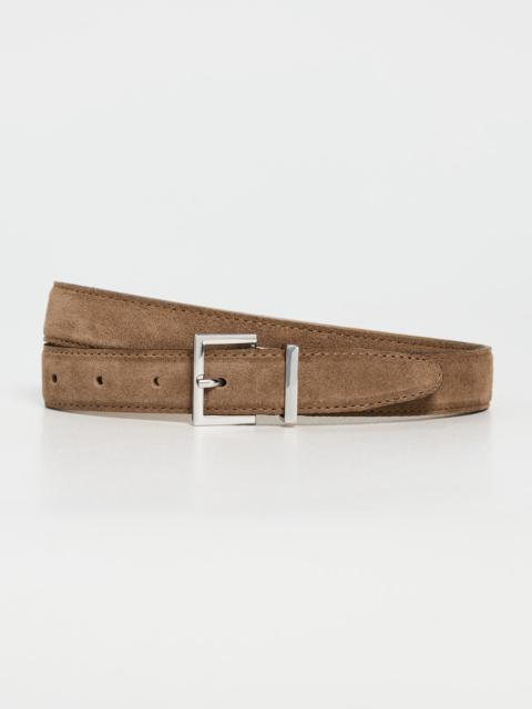 FRAME The Suede Square Buckle Belt