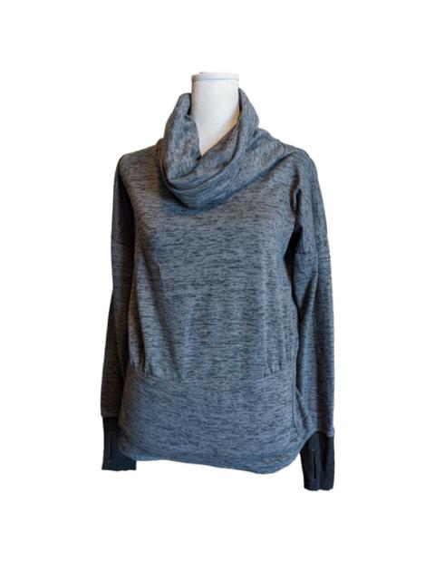 Other Designers Athleta Grey Batwing and Robin Long Sleeve Cowl Neck Sweatshirt Size X-Small