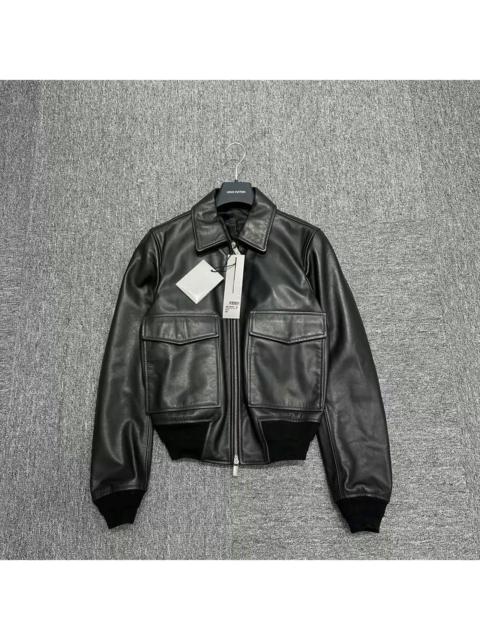 Dior Dior Big Picket Leather Jacket