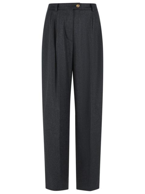 Dolce & Gabbana Dolce & Gabbana Grey Virgin Wool Trousers Women