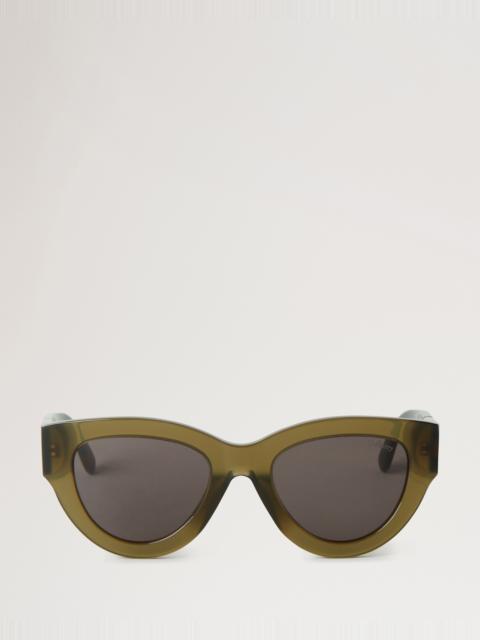 Mulberry Luna Sunglasses
Linen Green Bio Acetate