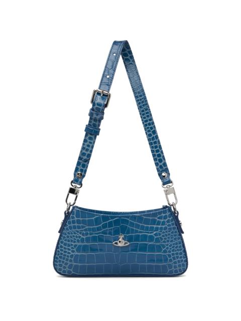 Vivienne Westwood Blue Tasha Shoulder Phone Bag