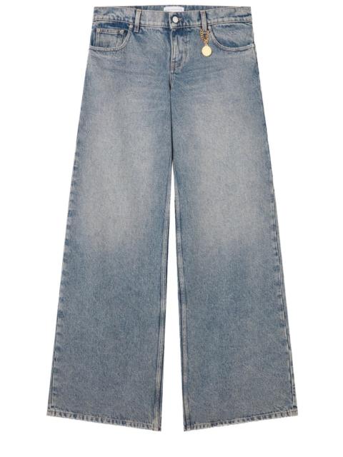 Stella McCartney VINTAGE DÉLAVÉ COTTON DENIM JEANS
