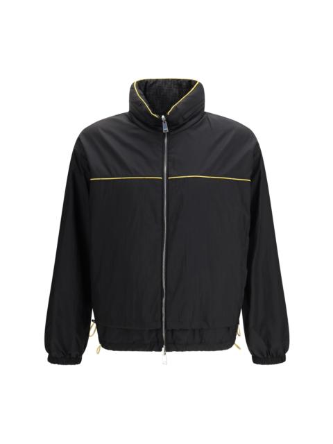 FENDI Fendi Ff Jacquard Zipped Reversible Windbreaker