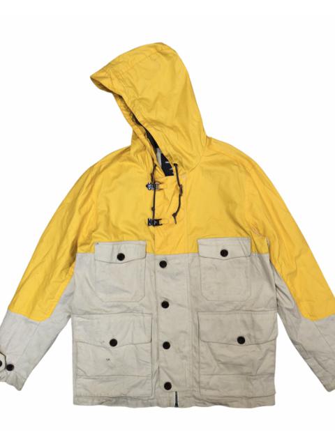 Other Designers L.O.G.G. - Label Of Graded Goods Barbour Style Workers Hooded Jacket